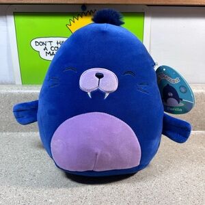 Fiorello The Walrus 8” Squishmallows New w/ Tags Special Edition Retired Rare